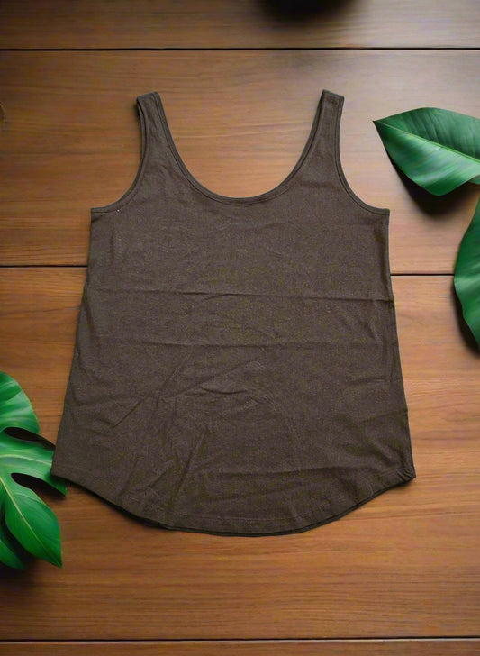 Črna široka majica iz organskega bombaža