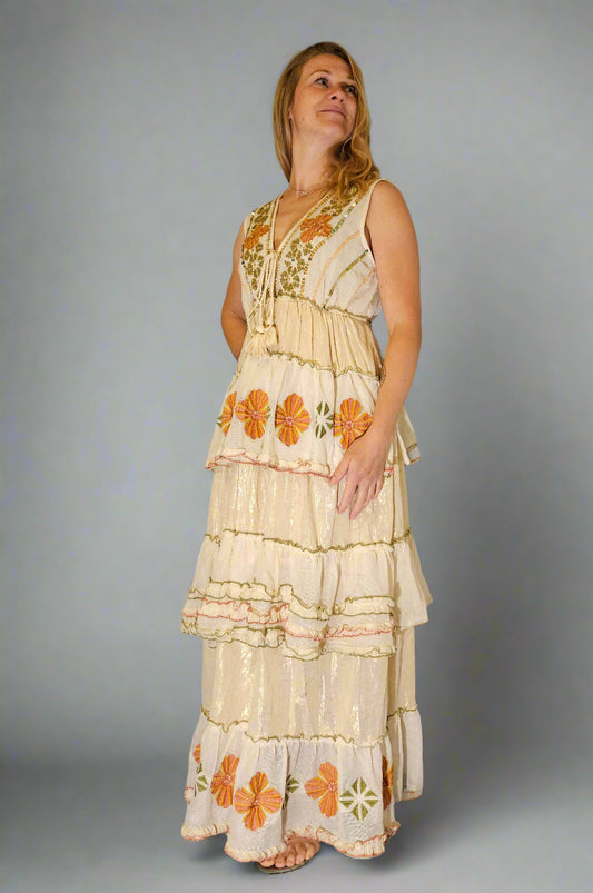 Saraswati Long Bohemian Dress