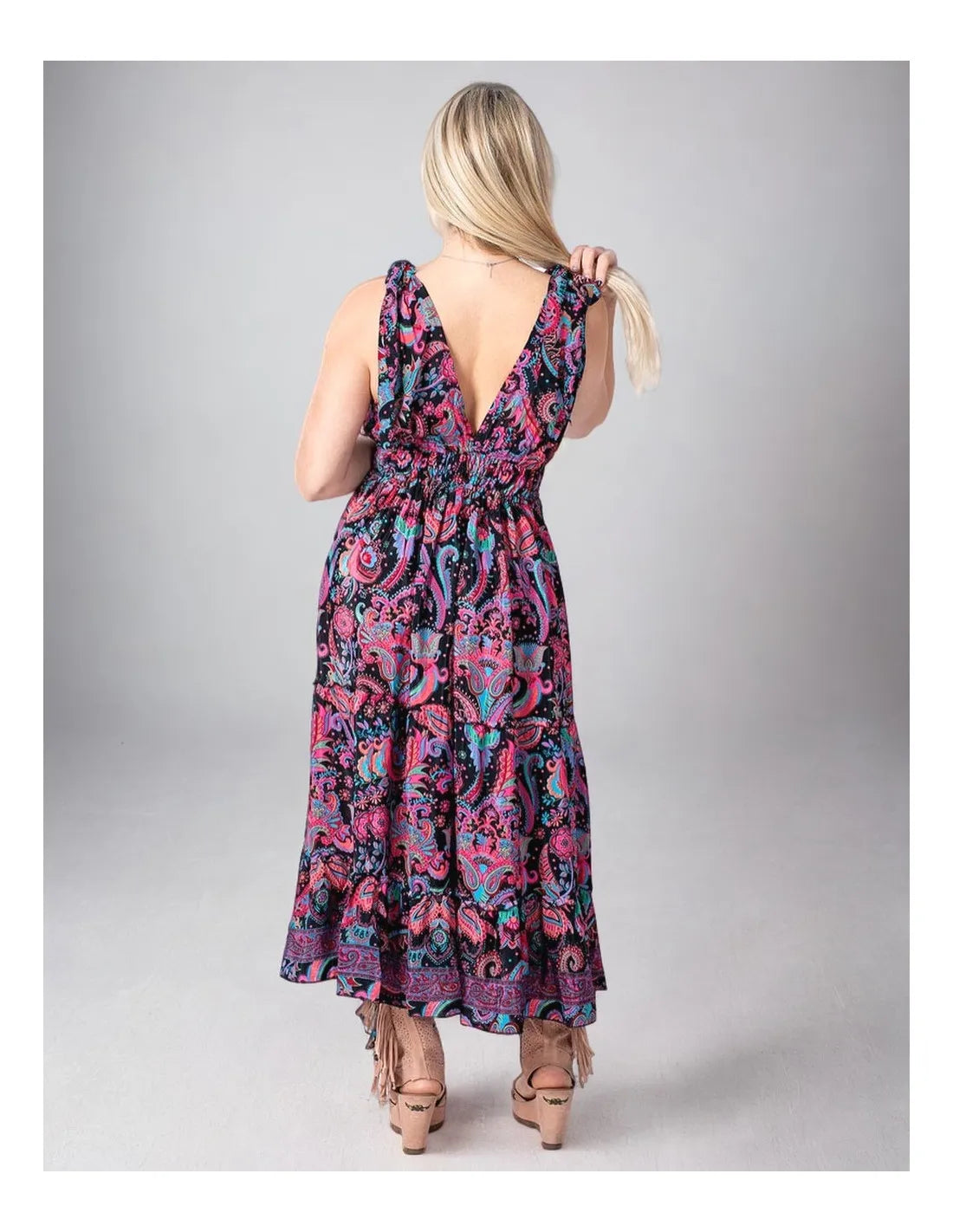 Aphrodite Goddess Bohemian Dress