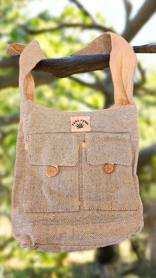Torba za čez ramo Boho Sky Spirit KONOPLJA