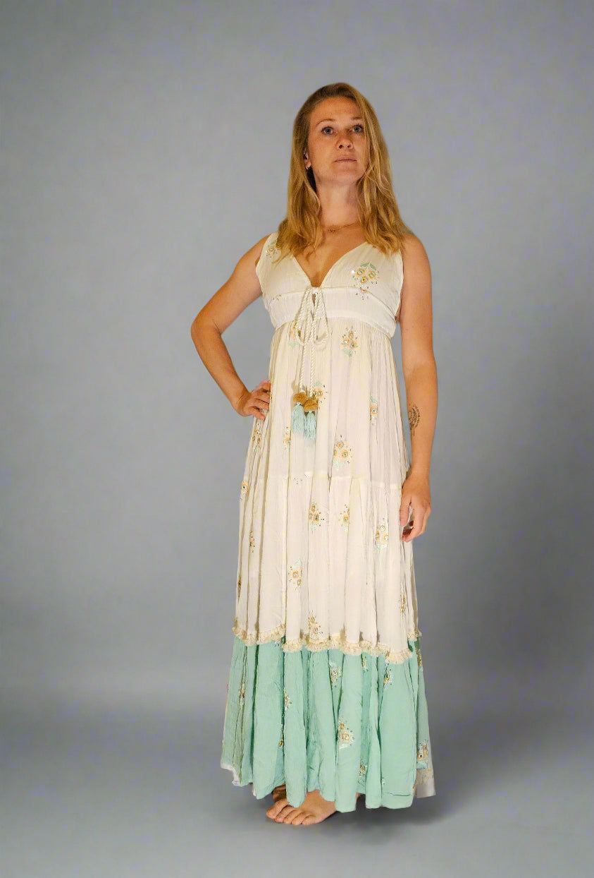 Coventina Goddess Bohemian Dress