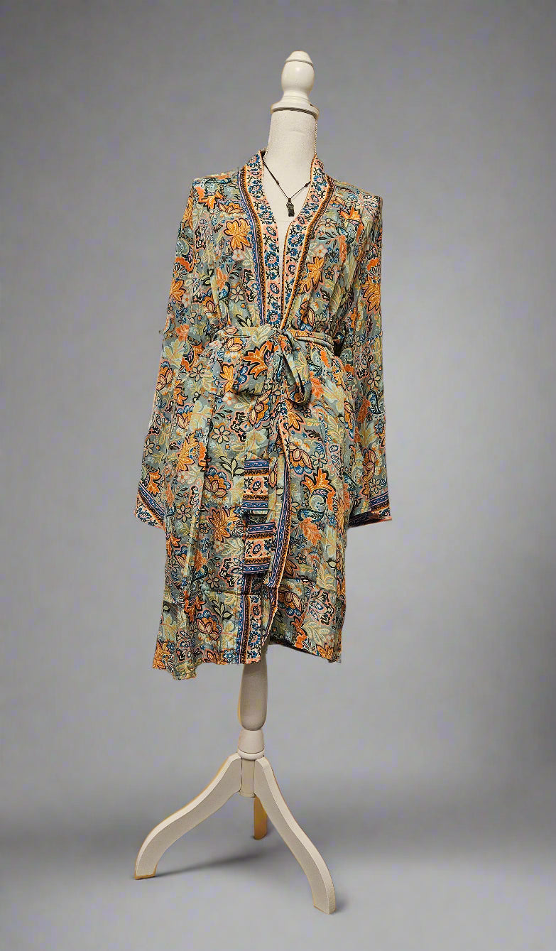 Silk Kimono Damara Goddess