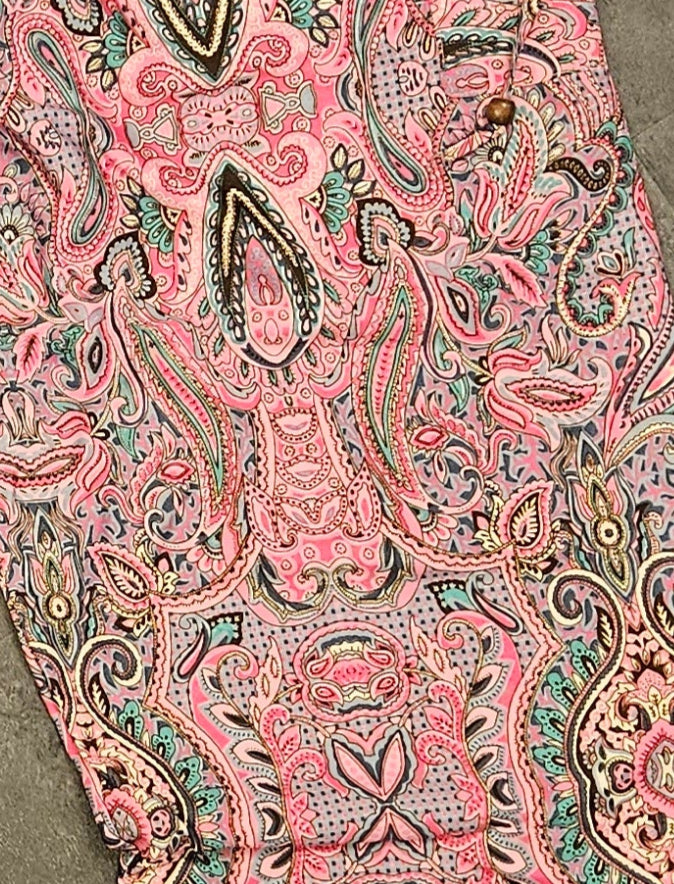 Svilene harem hlače Ishtar Goddess - roza