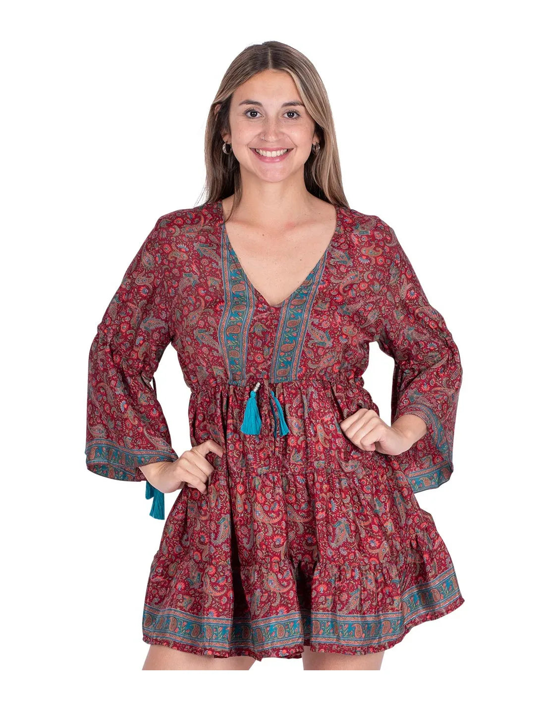 Silk Aphrodite Short Dress / Tunic