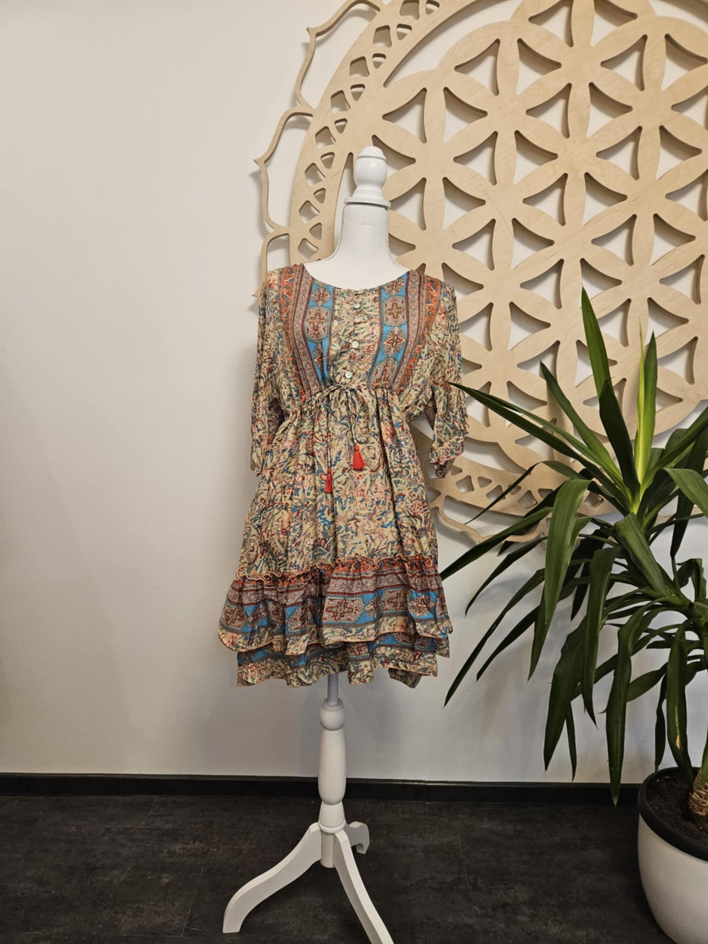Silk Hera Goddess Short Dress / Tunic