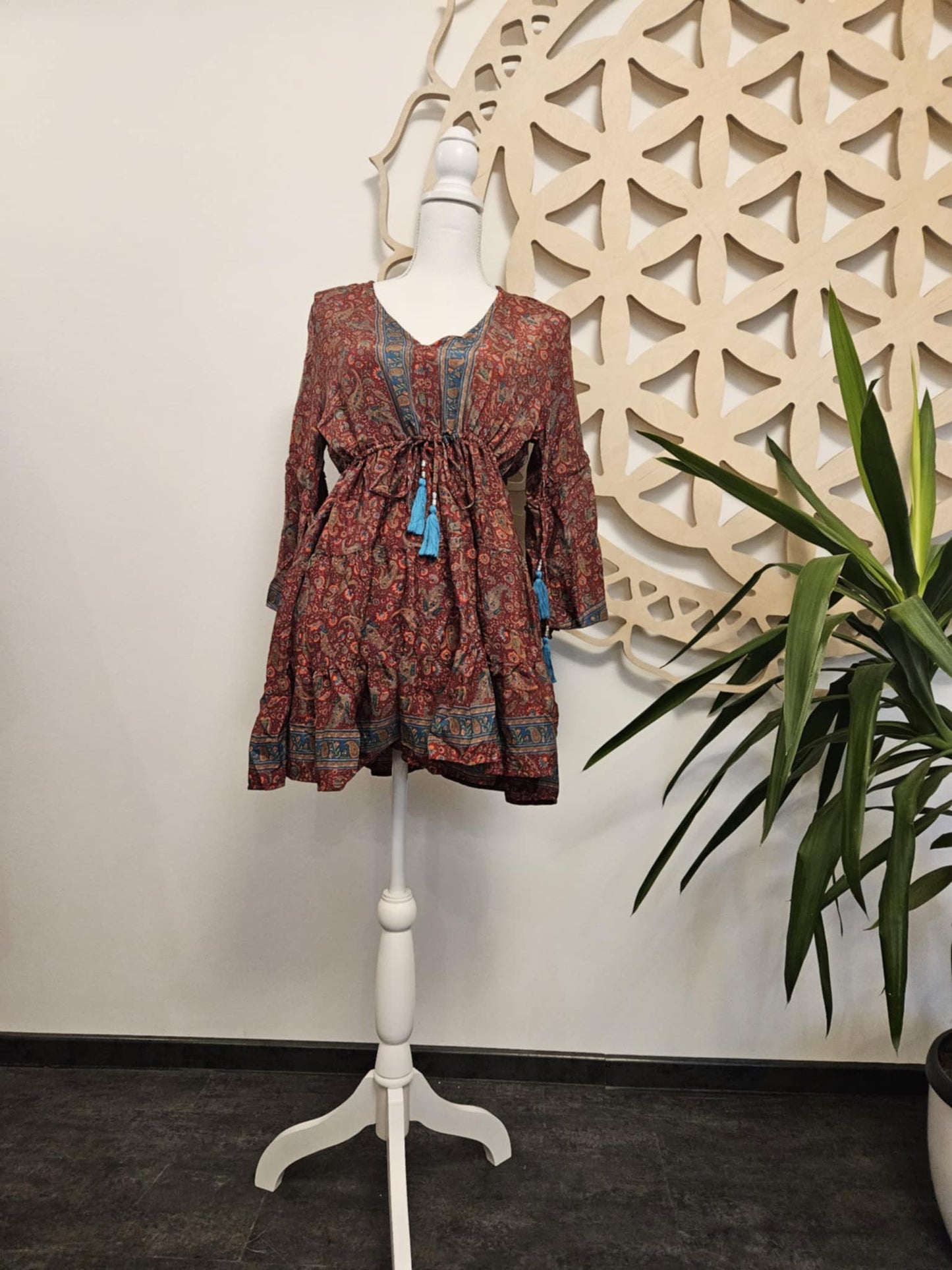 Silk Aphrodite Short Dress / Tunic