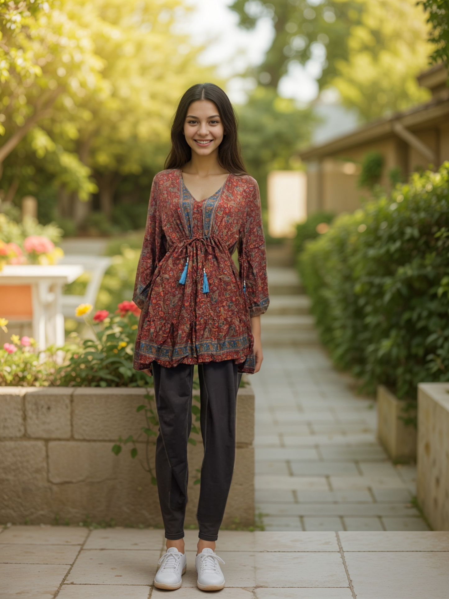 Silk Aphrodite Short Dress / Tunic